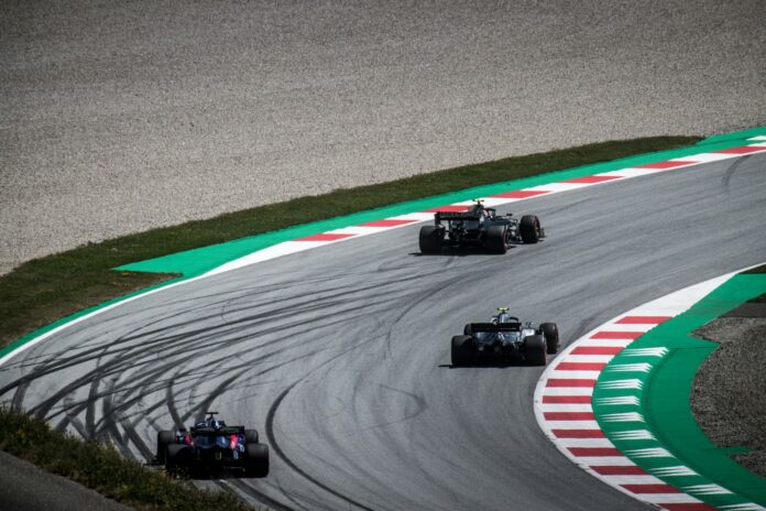 Forma-1, racingline