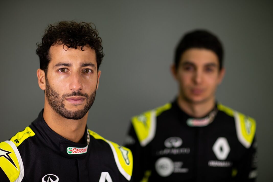 Daniel Ricciardo & Esteban Ocon, Renault, racingline.hu
