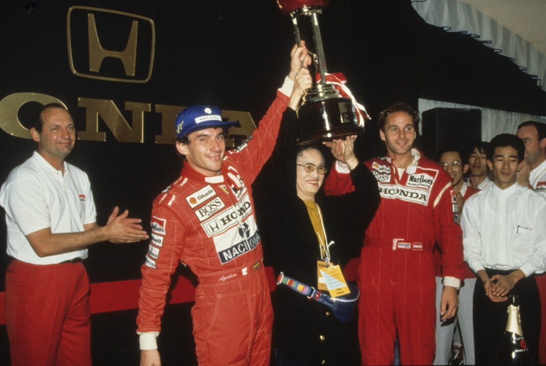 Ayrton Senna, gerhard berger, ron dennis, racingline.hu