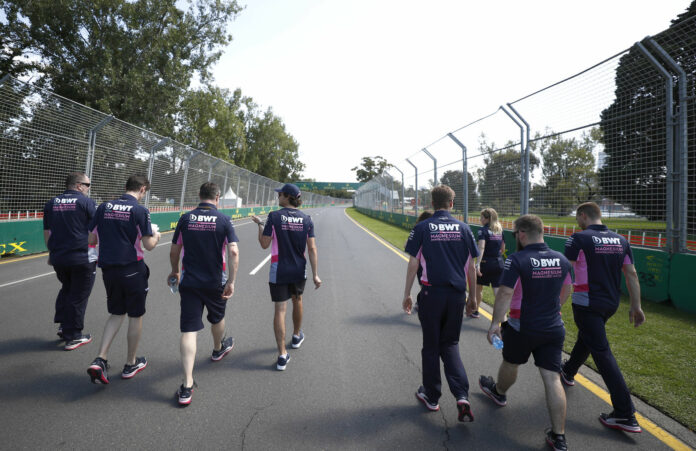 Forma-1, racingline