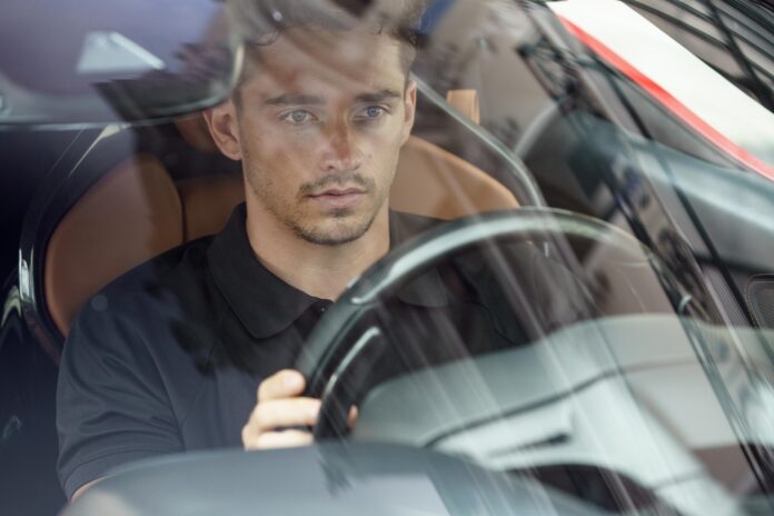 Charles Leclerc, Ferrari, racingline