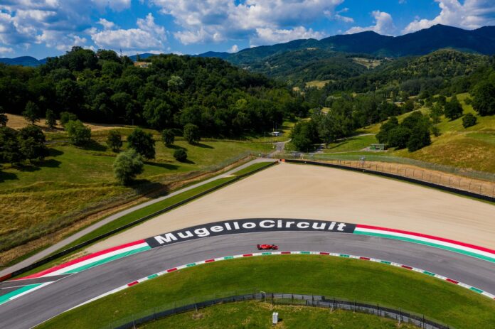 Charles Leclerc, Ferrari, Mugello, racingline