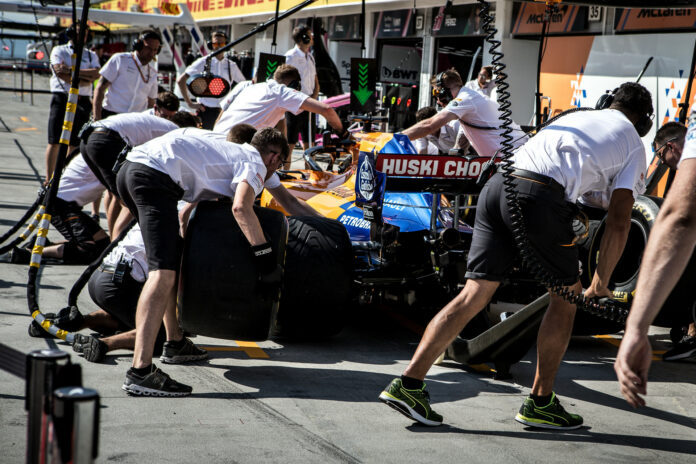 Forma-1, racingline