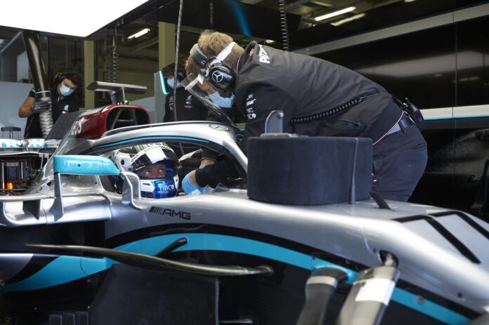Valtteri Bottas, Mercedes, racingline