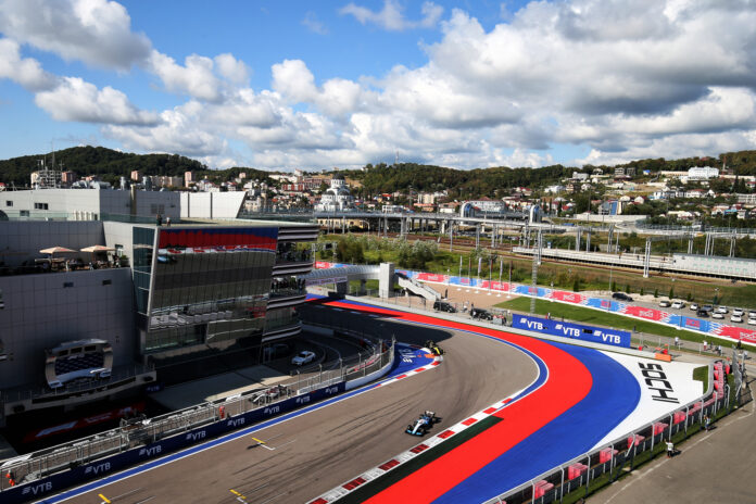 Szocsi, Orosz Nagydíj, F1, racingline