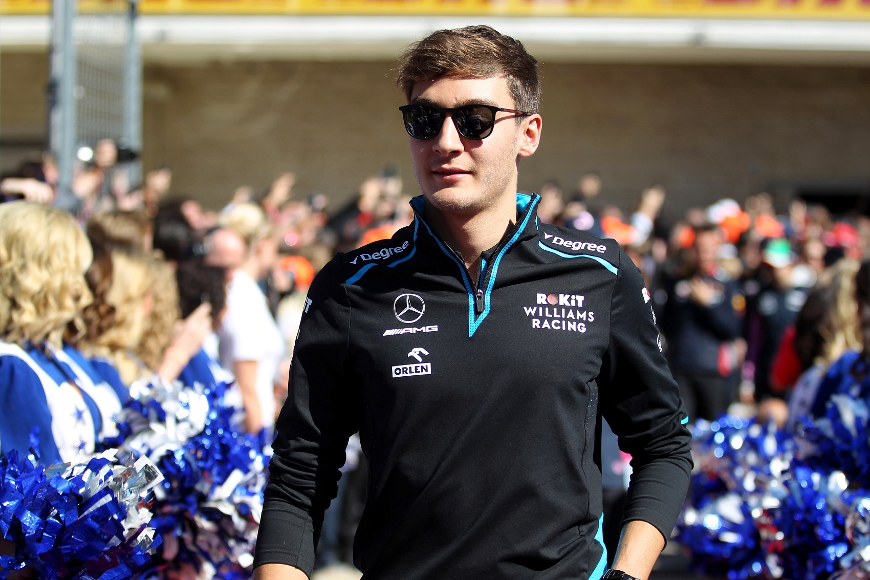 Russell szemet vetett a Mercedes egyik ülésére