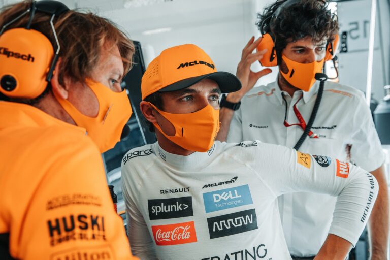 Lando Norris, McLaren, racingline.hu