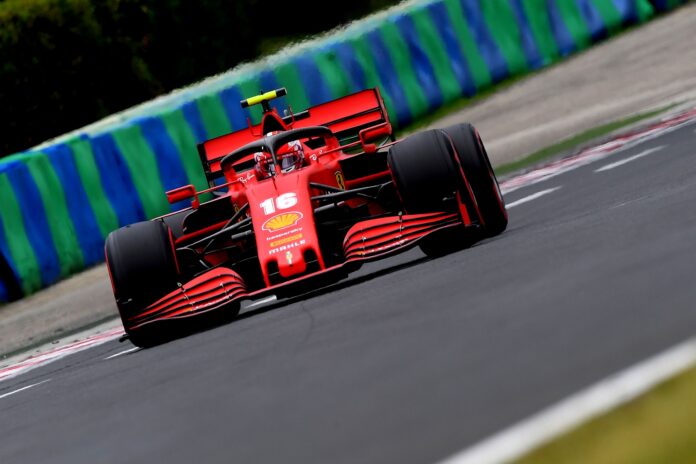 Charles Leclerc, Ferrari, racingline