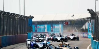 Formula E, racingline