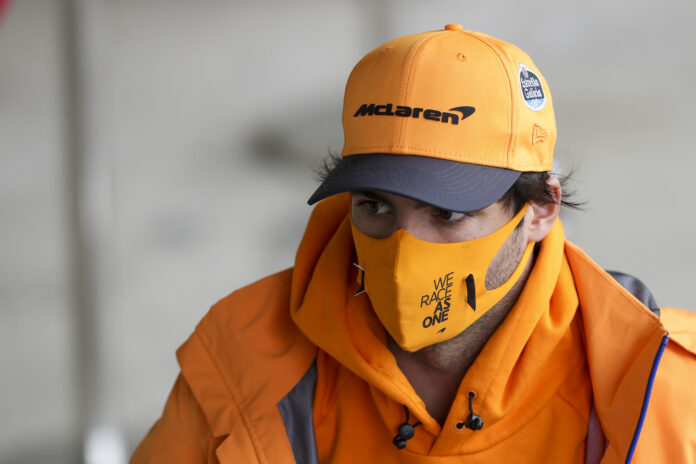 Sainz, racingline