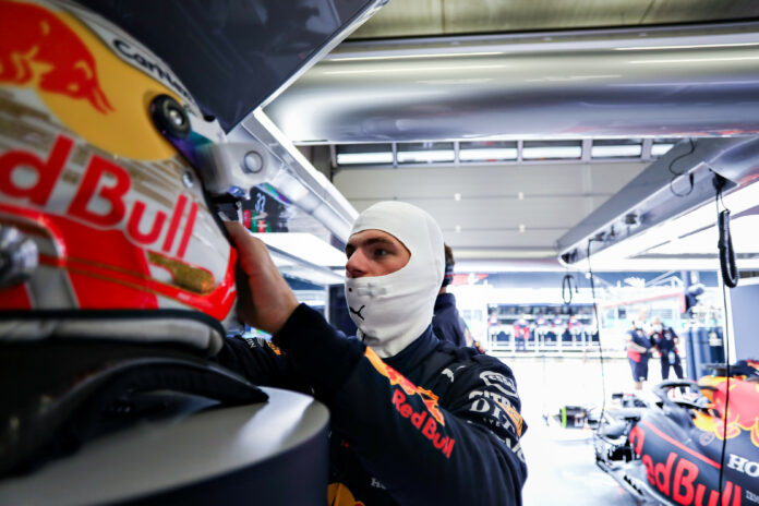 Verstappen, racingline