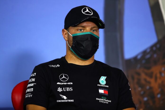 Valtteri Bottas, Mercedes, racingline, teszt