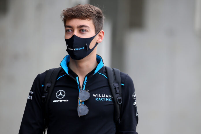 Russell, racingline