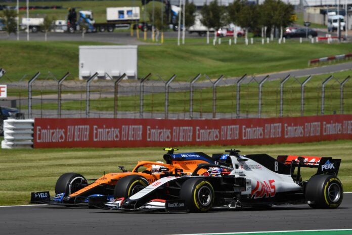Grosjean, racingline
