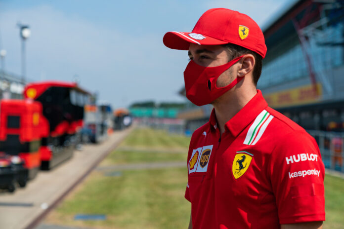 Leclerc, racingline