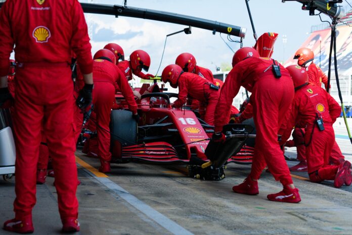 Charles Leclerc, Ferrari, racingline