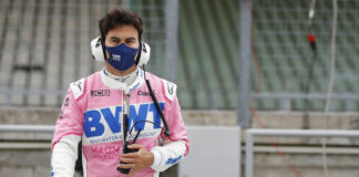 Pérez, F1, racingline