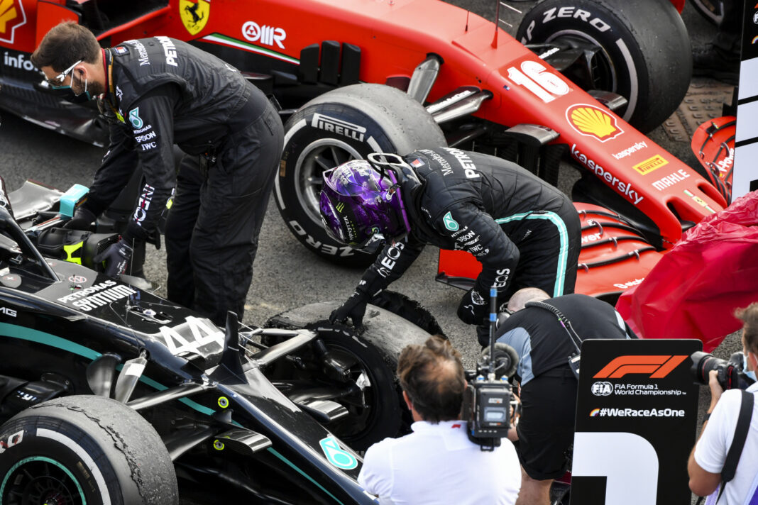 Lewis Hamilton, Mercedes, Pirellis