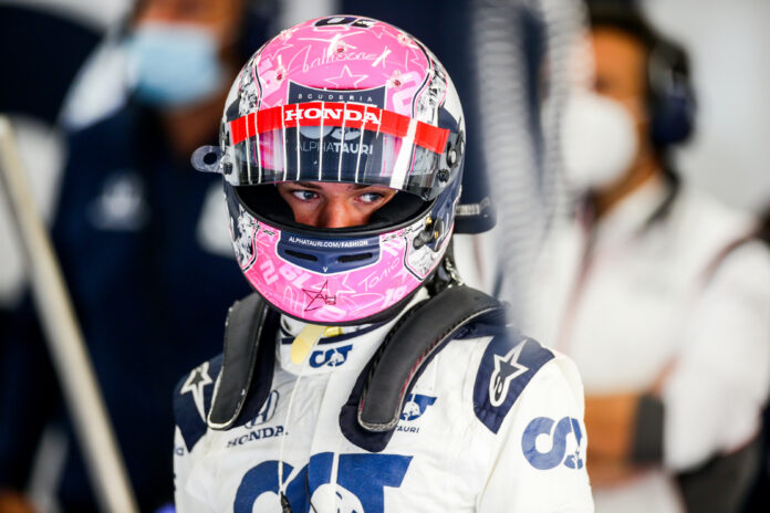Gasly, racingline
