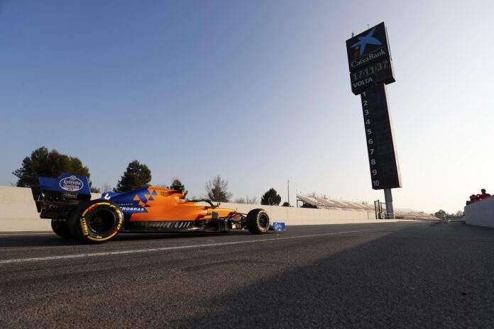 Lando Norris, teszt, Barcelona