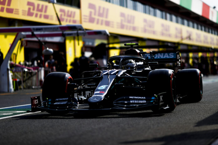 Valtteri Bottas, Mercedes, racingline