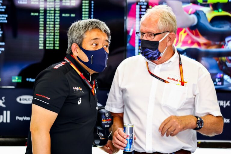 Dr. Helmut Marko, Masashi Yamamoto, Red Bull Racing