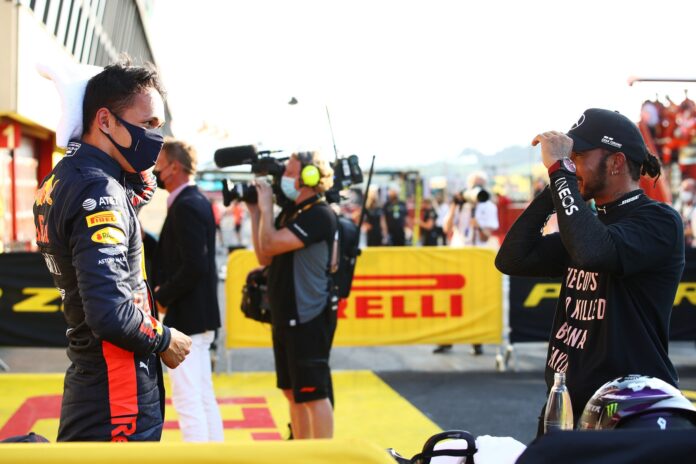Alexander Albon, Lewis Hamilton, mercedes