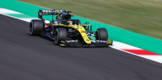 Daniel Ricciardo, Renault, racingline