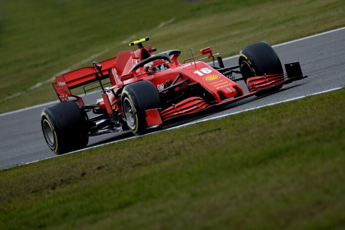 Charles Leclerc, Ferrari, racingline