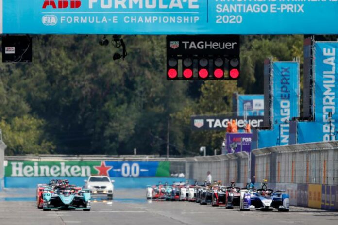 Formula E, racingline