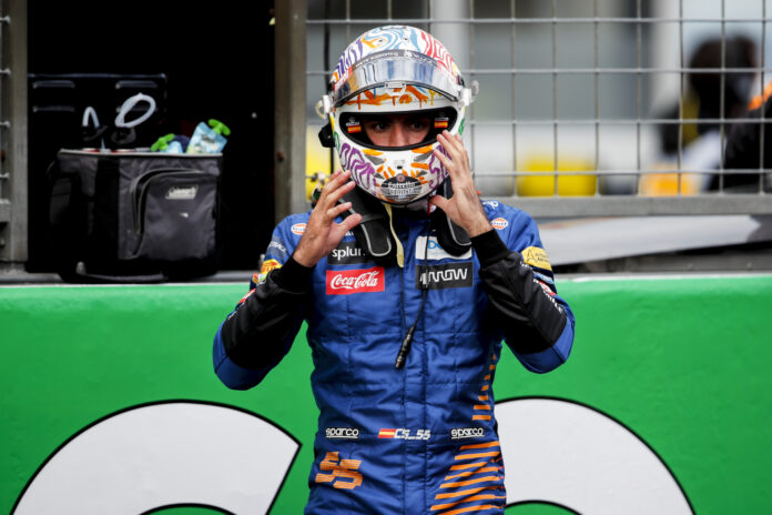 Sainz, racingline