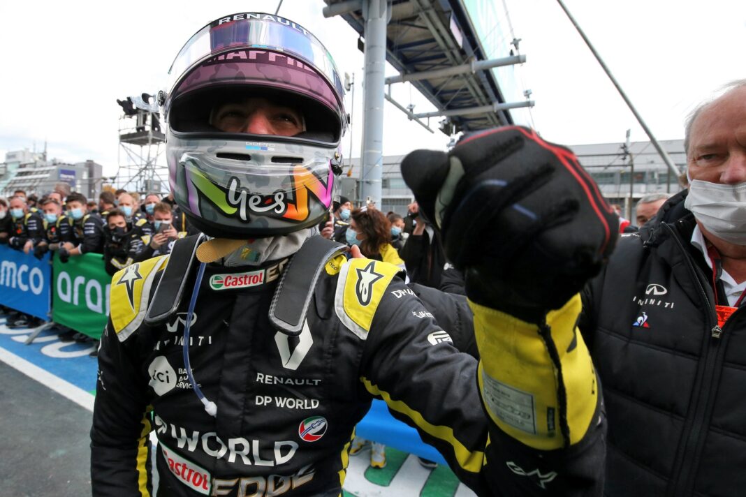 Daniel Ricciardo, ponttáblázat