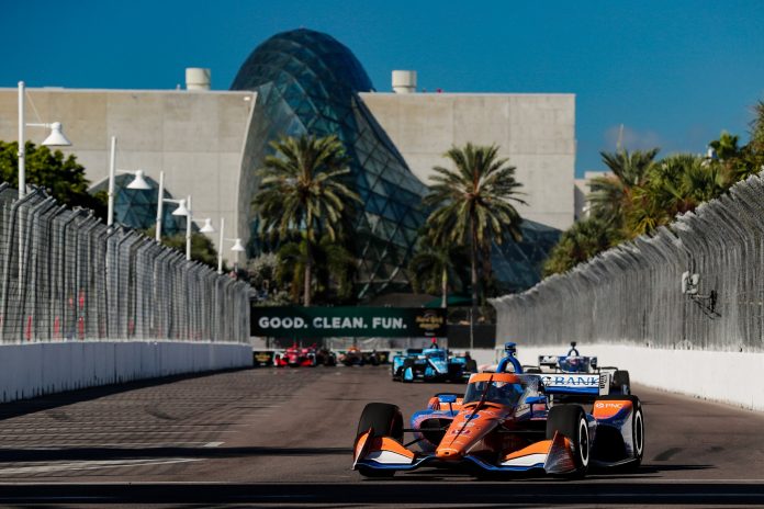Scott Dixon, Chip Ganassi Racing, IndyCar, St. Petersburg, racingline.hu