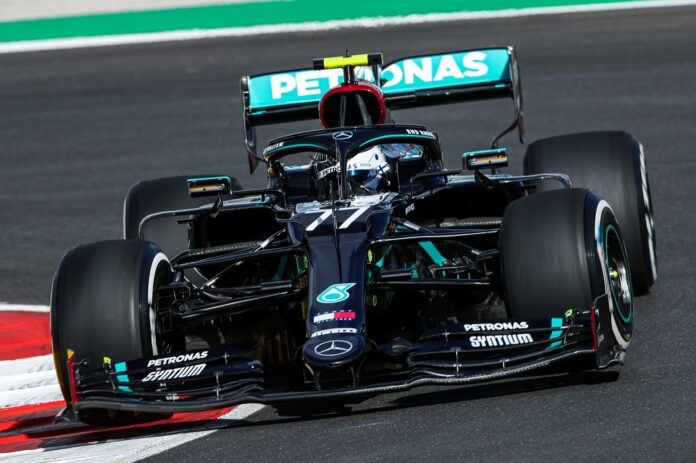 Valtteri Bottas, Mercedes, racingline