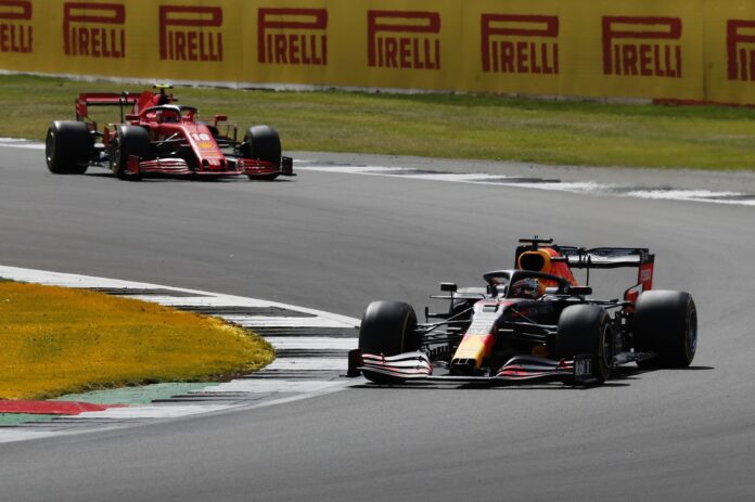 Charles Leclerc, Max Verstappen, Ferrari, Red Bull, racingline