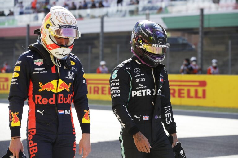 Max Verstappen, Lewis Hamilton, Red Bull, Mercedes, racingline