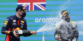 Max Verstappen, Daniel Ricciardo, racingline