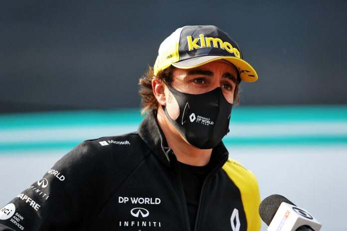 Alonso, racingline