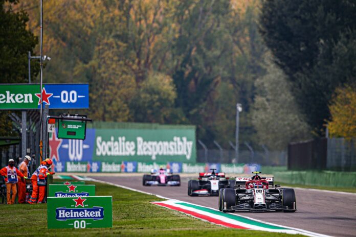 Antonio Giovinazzi, Romain Grosjean, Lance Stroll, Alfa Romeo, Haas, Racing Point, sportbírók, racingline