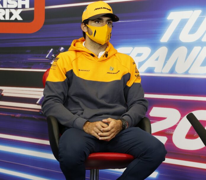 Sainz, racingline