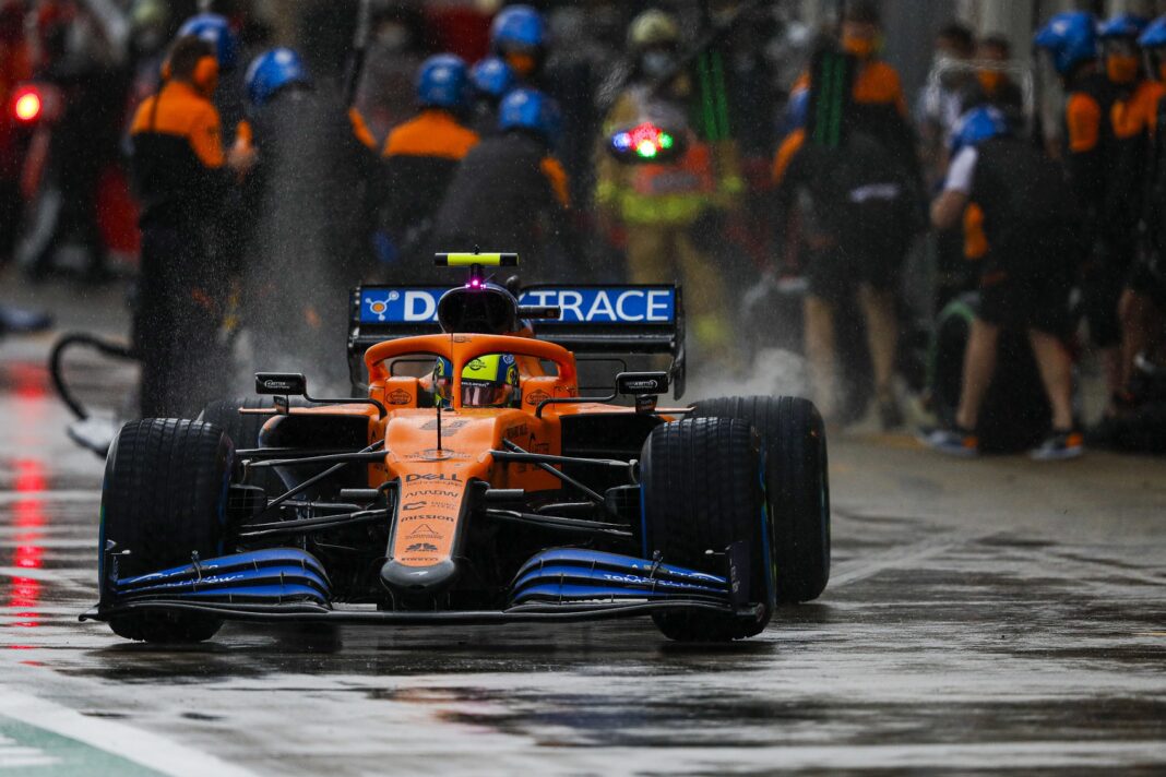 Lando Norris, McLaren, racingline