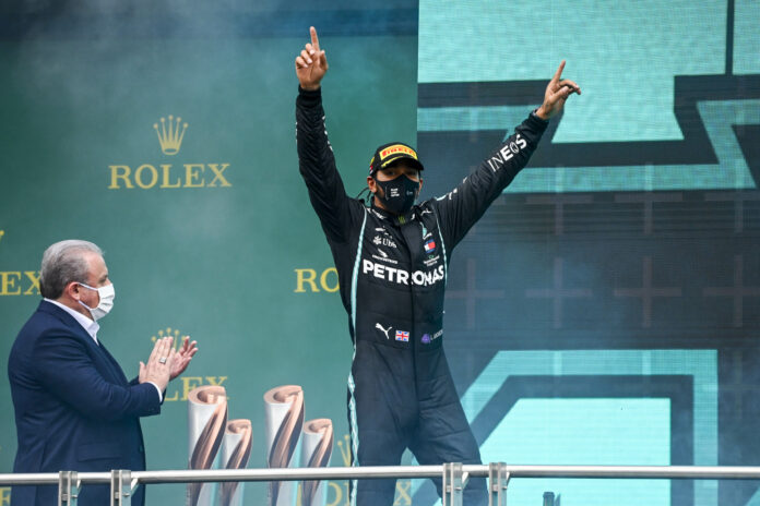 Hamilton, racingline
