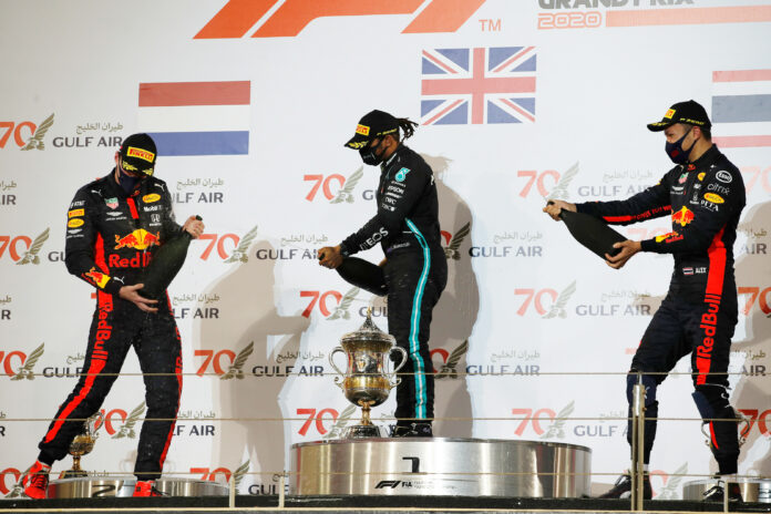 Max Verstappen, Lewis Hamilton, Alexander Albon, racingline