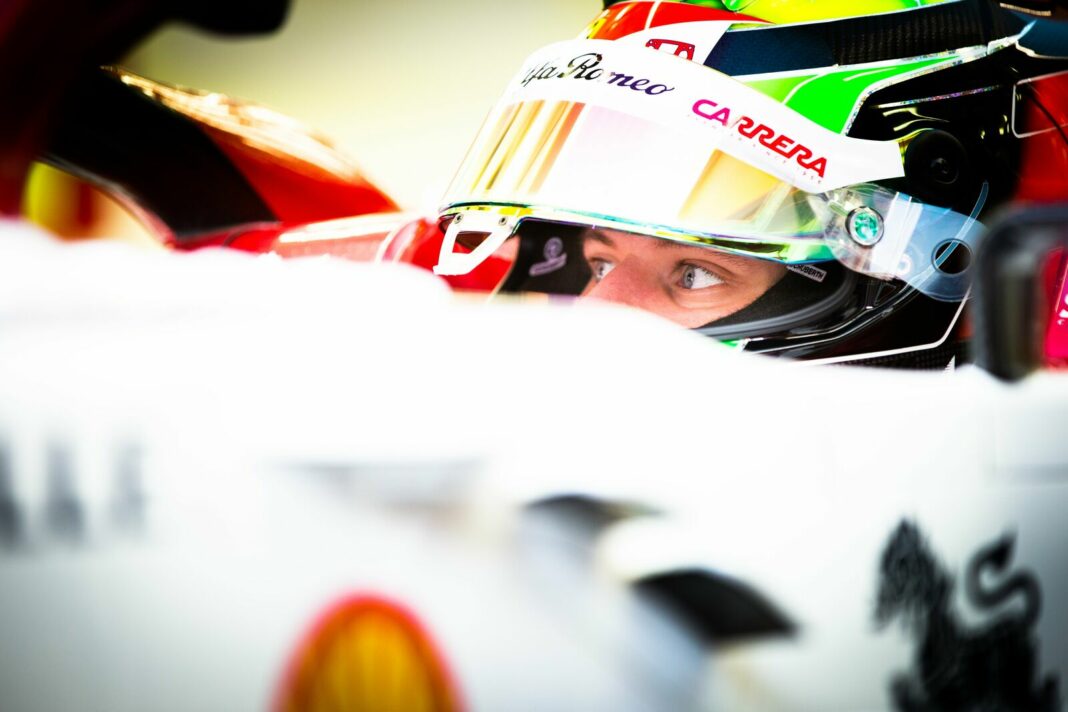 Schumacher, racingline