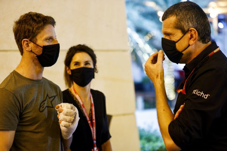 romain grosjean, günther steiner