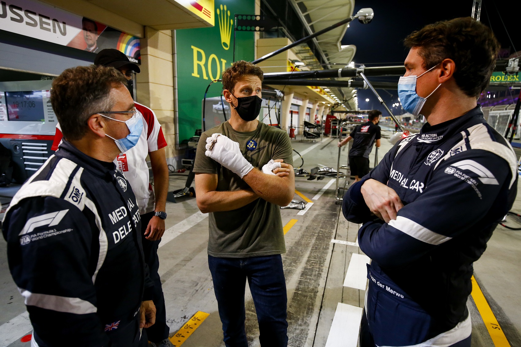 Grosjean hét éves kisfia kérte, hogy hagyja abba a versenyzést