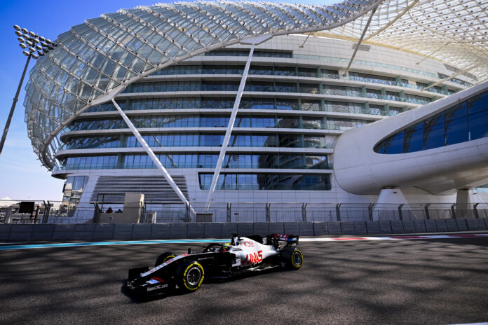Haas, racingline
