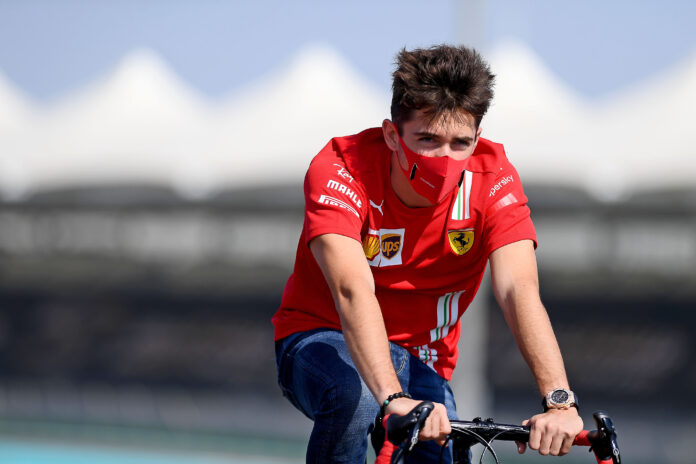 Leclerc, racingline