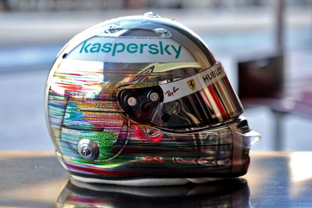 Sebastian Vettel, Ferrari, racingline