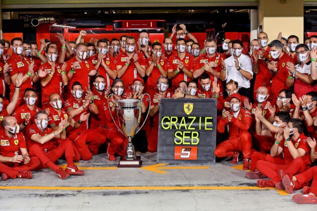 Sebastian Vettel, Charles Leclerc, Ferrari